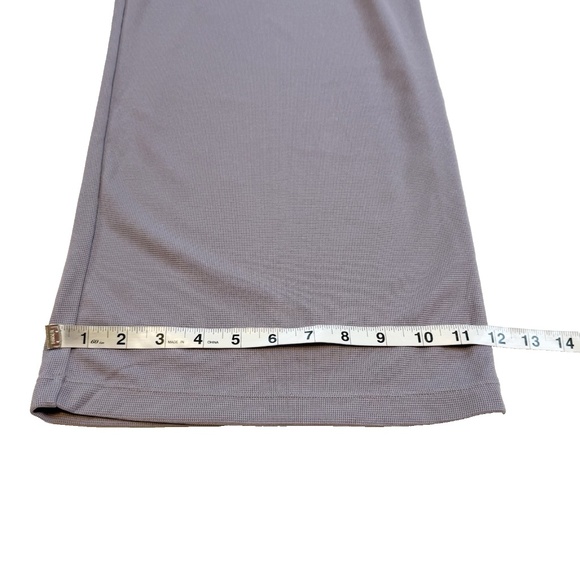 Halara Flex Wide Leg Waffle Work Pants Hibiscus Purple Size M 8/10 High Waist - Picture 7 of 14